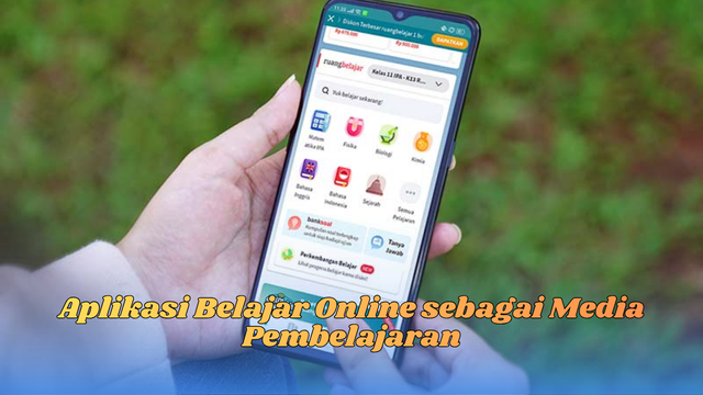 aplikasi belajar online